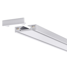 Шинопровод 1фаза накладной Ultra Thin 24/48В для магнитных треков Белый 2м SignImpress