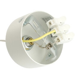Светильник потолочный на подвесе GX53 12W 230V, белый D85*H88 HL4548 Feron
