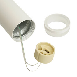 Светильник потолочный на подвесе MR11 35W, 230V, белый, D40*H250 ML1008 Feron