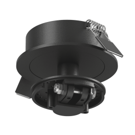 Крепление сменное М4 для светильников VILLY, поворотное встраиваемое, цвет Черный SWG