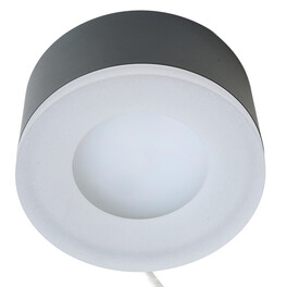 Светильник потолочный HL456 12W, 230V, GX53, черный Feron