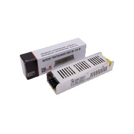 Блок питания компактный (узкий), 200 W, 24V SWG
