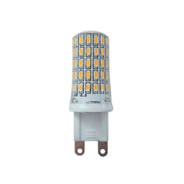 Лампа светодиодная PLED-G9 5w 2700K 300Lm 220V/50Hz (с новыми диодами!) пластик Jazzway