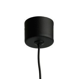 Светильник потолочный ML1028 Barrel levitation на подвесе MR11 35W 230V, черный 40*250 Feron