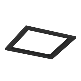 Рамка квадрат для COMBO 3, черная SWG