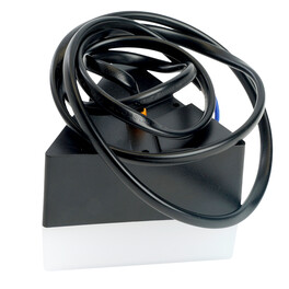 Светильник накладной 3W 300Lm 4000K, пластик, черный 70*70*55мм AL4023 Feron