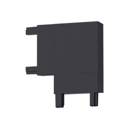 Коннектор L образный к шинопроводу однофазному магнитному Thin Чёрный SignImpress