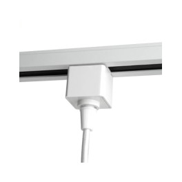 Светильник AL196 трековый однофазный на шинопровод под лампу на подвесе GU10, белый Feron 