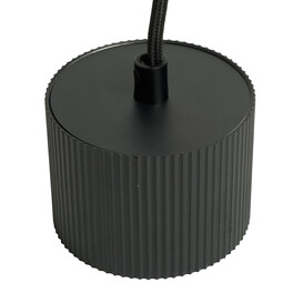 Светильник потолочный Barrel HL4588 ARIA levitation 12W, 230V, GX53, черный, на подвесе 1,7 м Feron