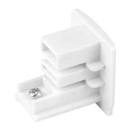 Заглушка для трехфазного шинопровода (белая) TRB-1-3-WH Elektrostandard (распродажа)