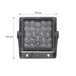 Прожектор светодиодный WRN 1548 24В 48Вт RGB SMD3535 24Д 5˚ SignImpress