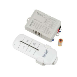Пульт управления светом 2 канала белый Uniel