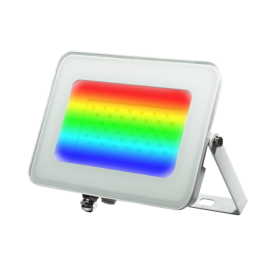 Прожектор светодиодный PFL- 30W RGB WH IP65 Jazzway