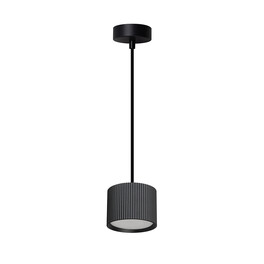 Светильник потолочный Barrel HL4588 ARIA levitation 12W, 230V, GX53, черный, на подвесе 1,7 м Feron