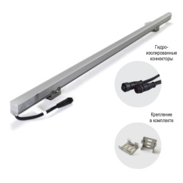 Светильник линейный архитектурный NH10 24В 10Вт 2700K SMD2835 48Д IP65 1м Signimpress
