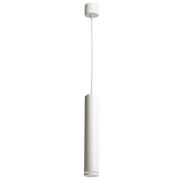 Светильник потолочный на подвесе MR11 35W, 230V, белый, D40*H250 ML1008 Feron