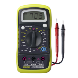 Мультиметр ФАZА цифровой MAS830L