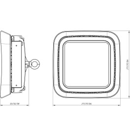 Светильник светодиодный FD 112 200W 5000K IP65 Faros