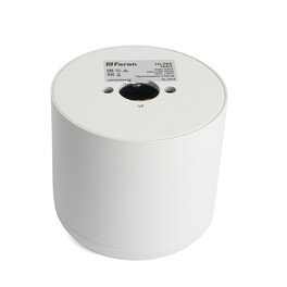 Светильник потолочный HL365 Barrel ECHO 12W, 230V, GX53, белый Feron