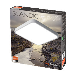 Светильник светодиодный потолочный PPB Scandic-S 54w 4000K GR IP20 Jazzway