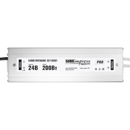 Блок питания PRO 200Вт 24В IP67 SignImpress