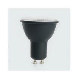 Лампа светодиодная PRO LB-1607 GU10 7W 175-265V 4000K в черном корпусе Feron