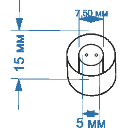 Коннектор для NH10 2pin Т-образный SignImpress
