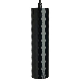 Светильник потолочный на подвесе MR16 35W, 230V, GU10, чёрный D55*H200 ML1888 Feron