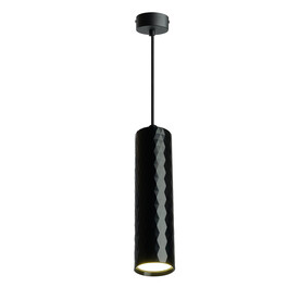 Светильник потолочный на подвесе MR16 35W, 230V, GU10, чёрный D55*H200 ML1888 Feron