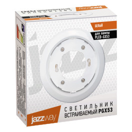 Светильник встраиваемый PGX53 10639.1 белый 106*39мм Jazzway