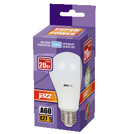 Лампа светодиодная PLED- SP A65 20w 5000K E27 230/50 Jazzway