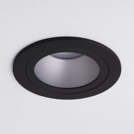 Светильник встраиваемый 122 MR16 серебро/черный Elektrostandard (распродажа)