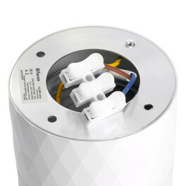 Светильник потолочный HL388 Barrel PRISM GX53 12W 230V, белый Feron