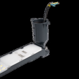 Светильник светодиодный консольный PSL 09 150W 5000K GR IP65 Jazzway 