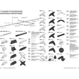 Соединитель Т правый внутренний с токопроводом для трехфазного шинопровода Port Novotech
