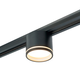Светильник AL135 трековый однофазный на шинопровод под лампу GX53, черный Feron