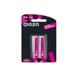 Батарейка щелочная LR 6 ФАZА Super Alkaline BL-2 - 1шт.