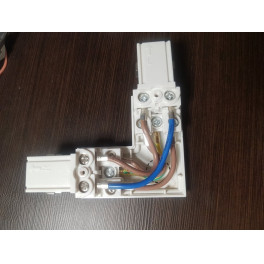 Соединитель Т правый внутренний с токопроводом для трехфазного шинопровода Port Novotech