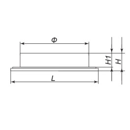 Светильник встраиваемый светодиодный 12 белых LED 230V IP54, LN201A Feron