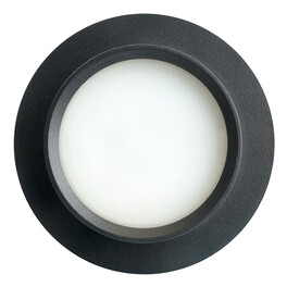 Светильник встраиваемый DL504 потолочный GX53 черный круг IP44 Feron