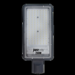 Светодиодный уличный консольный светильник PSL 08 200w 5000K GR 140/70° IP65 (3г.гар) Jazzway