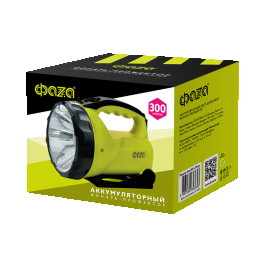 Фонарь ФАZА AccuF6-L3W-gn (зел)