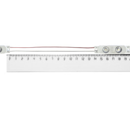 Модуль светодиодный 2 SMD 2835 0,72Вт 130Лм 9000-10000К (с линзой 175) - 1шт. SignImpress