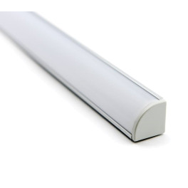 Профиль угловой накладной алюминиевый BEST SF-1616 (2м) (комплект) SWG