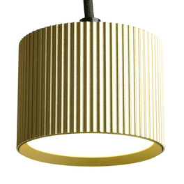 Светильник потолочный Barrel HL4588 ARIA levitation 12W, 230V, GX53, золото + черный Feron