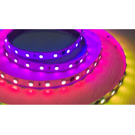 Лента светодиодная ПРО 5050, 60 LED/м, 14,4 Вт/м, 24В, IP20, Цвет: RGB SPI (1м.) SWG 