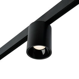Светильник светодиодный MGN310 трековый низковольтный 12W, 1080 Lm, 4000К, 35 гр, черный  Feron
