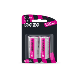 Батарейка щелочная LR14 ФАZА Super Alkaline BL-2 - 1шт.
