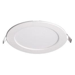 Светильник встраиваемый круг PPL- RPW белый 12w 4000K d170*25mm IP20 Jazzway
