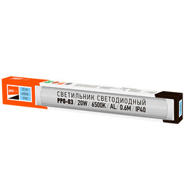 Светильник светодиодный накладной PPO-03 600 20W 6500K AL IP40 Jazzway